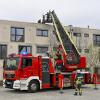 Feuerwehreinsatz in
Landsberg: Im Senioren-Zentrum wurde ein Brand vermutet.