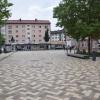 Der Marktplatz in Mannheim-Rheinau.