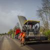 In den nächsten Tagen werden die Arbeiten an der Einmündung zur B466 abgeschlossen, sodass die Bundesstraße wieder normal befahren werden kann.