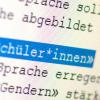 Wird man so künftig nicht an Bayerns Schulen lesen: "Schüler*innen" mit einem Gendernstern in der Wortmitte. 