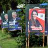 Heike Heubach ist auf den Wahlplakaten der SPD im Landkreis Augsburg und Aichach-Friedberg zu sehen.
