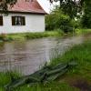 Das Unwetter im Landkreis Augsburg in Bildern: Viele Straßen und Keller sind überflutet, viele Menschen mussten sich in Sicherheit bringen. 