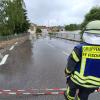 Eindrücke vom Hochwasser in Fischach.