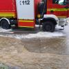 Eindrücke vom Hochwasser in Fischach.