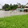 Das Unwetter im Landkreis Augsburg in Bildern: Viele Straßen und Keller sind überflutet, viele Menschen mussten sich in Sicherheit bringen. 