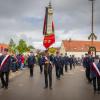 Die Freiwillige Feuerwehr Nähermemmingen hat am Wochenende ihren 150. Geburtstag gefeiert. Am Sonntag schlängelte sich ein Festzug durch den Ort.