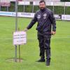 Spiel abgesagt: Auch beim VfR Neuburg (auf dem Bild der 1. Vorsitzende Peter Krzyzanowski) herrschte am Samstag "Land unter".
