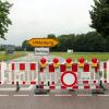 Wegen der Hochwasser-Lage sind viele Straßen im Friedberger Land zeitweise gesperrt.