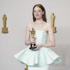Frisch prämiert: Die zweifache Oscar-Gewinnerin Emma Stone wurde in diesem Jahr für ihre  Rolle in "Poor Things" ausgezeichnet.