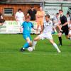 Auswärts gefordert: Nicolas Ledl (rechts) und der FC Ehekirchen gastieren am Samstag beim FC Memmingen II. Foto: Daniel Worsch 