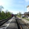 Ein Zug verlässt den Kellmünzer Bahnhof. Eine Weichenstörung hier verursachte tagelang Verspätungen.