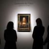 Leonardo da Vincis Gemälde "Salvator Mundi" im Auktionshaus Christie's in London.