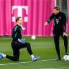 Bayern-Torwart Manuel Neuer beim Training.