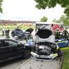 In Haunstetten hat es am Freitagmittag einen Unfall mit einem Polizeiwagen gegeben.