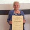 Als Auszeichnung für die Pflege der schwäbischen Mundart hat Lotte Löw aus Ebermergen den Pro-Suebia-Mundartpreis der Dr.-Eugen-Liedl-Stuftung verliehen bekommen.