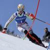 Linus Straßer beendete seine Slalom-Saison auf dem Stockerl mit einem dritten Platz in Saalbach-Hinterglemm.