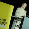 Manuela Schwesig (SPD), Ministerpräsidentin, spricht zur Eröffnung des Caspar-David-Friedrich-Jubilumsjahrs 2024 in Greifswald.