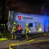 Ein paar Bilder der gemeinsamen Übung der Sanitäter des Malteser Hilfsdienstes und der Feuerwehr Kaufering.