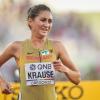 Gesa Felicitas Krause aus Deutschland im 3000 m Hindernis Finale bei der Leichtathletik-Weltmeisterschaft.