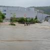 Auch im Krumbacher Norden, in dem sich bedeutende Firmen wie Indorama befinden, ist das Hochwasser extrem gewesen.