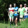 Die ersten Läuferinnen und Läufer vom 22. WVV Marathon in Würzburg sind bereits gestartet. Nun heißt es durchhalten.