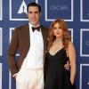 Sacha Baron Cohen und seine Frau Isla Fisher kommen zu einer Vorführung der Oscars in Sydney an.