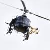 GNTM 2024: Linus beim Helikopter-Shooting in Los Angeles. 