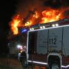 Die Überlandhilfe beim Brand eines Doppelhauses in Dietenheim im Dezember erforderte den größten der insgesamt 309 Einsätze der Feuerwehr Illertissen im Jahr 2023.