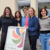 Das Team von Engagiert in Ulm: Corinna Hofmann, Larissa Heusohn, Maike Munz, Carmen Diller und Eike Biber Knöpfle. 