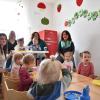 Julia Lau, Marion Urmann, Anja Schönenberg und Alexandra Schabert (von links) sind in der Großtagespflege aktiv. Urmann und Schabert vertreten, wenn nötig, die anderen beiden Tagesmütter und sind bei der Eingewöhnung der Kinder dabei.