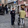 Ein Müllfahrzeug verursacht riesige Ölspur durch die Altstadt! Berufsfeuerwehr und Polizei hatten allerhand zu tun!