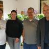 Die Vorstandschaft der Ortlfinger Gartler ist wieder komplett. Das Bild zeigt von links: Markus Gump, Annika Ernst, Rudolf Schams, Franz Schlögel.