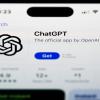 ChatGPT-App auf einem Smartphone. Die Software kann jetzt mit den Benutzern sprachlich interagieren.