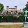 Blick auf das Orangerieschloss von Sanssouci in Potsdam.