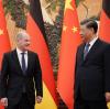 Während seiner China-Reise wird Olaf Scholz auch politische Gespräche mit Xi Jinping führen.