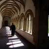 Ein Schatten lastet nun auf der Ordensgemeinschaft. Im Bild: Der Kreuzgang des Klosters in Würzburg.
