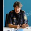 Polizeipräsidentin Strößner, Leiterin des Präsidiums Kempten, stellt die aktuellen Kriminalitätszahlen vor. Sorgen machen ihr die zunehmenden Wohnungseinbrüche.