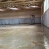 Eine große Menge Wasser floss in die Baugrube der neuen Dreifachhalle in Senden und verursachte einen Schaden an der Bodenplatte. 