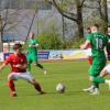 Die Nördlinger Fußball (im Bild in Grün, am Ball: Jens Schüler) haben sich den Regionalliga-Antrag des Vereins verdient, findet unser Kommentator.
