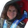 Ilka Zeller aus Buch fährt erfolgreich im Automobil-Slalom mit ihrem BMW E21, einer Rarität.
