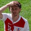 Kann dem kroatischen Spiel bislang nicht seinen Stempel aufdrücken: Luka Modric.