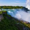 Auch bei den weltberühmten Niagarafällen wird die Sonnenfinsternis zu sehen sein - vorausgesetzt, der Himmel ist wolkenlos.