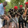 Musiker
Die African Community sorgte mit Trommelmusik aus ihrer Heimat für Stimmung.
