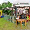 Kindertheater, Seifenblasen, Artisitik, Musik und vieles mehr bot die "Fête de la musique“ in Schwabhausen.