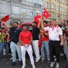 Die Eindrücke aus Augsburg: So feierten die türkischen Fans das 3:1 gegen Georgien.