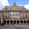 Das Bremer Rathaus steht im Zentrum der Hansestadt am Marktplatz.