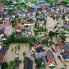 Land unter war am Samstag, 1. Juni, auch in Mörslingen. Dort überflutete der Brunnenbach den Finninger Gemeindeteil.
