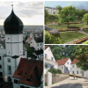 Der Entwurf des Ulmer Büros Silands sieht für Illertisser Schlossberg unter anderem Terrassengärten (oben) und einen Platz an der Zufahrt zum Vöhlinschloss vor (unten).