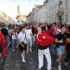 Die Eindrücke aus Augsburg: So feierten die türkischen Fans das 3:1 gegen Georgien.