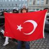 Die Eindrücke aus Augsburg: So feierten die türkischen Fans das 3:1 gegen Georgien.